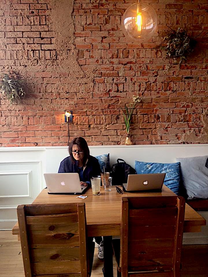 Dr. Jill Kahn, founder of The BioCode System, at her desk